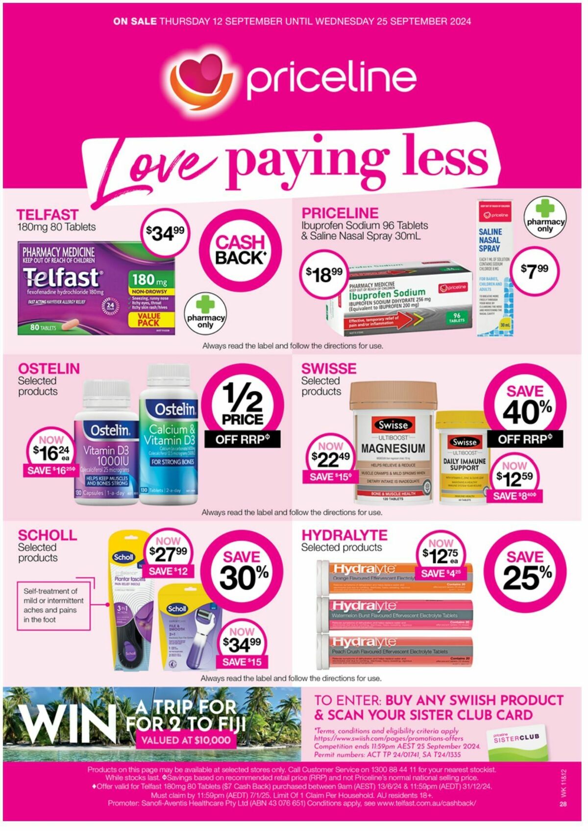 Priceline Pharmacy Catalogues from 12 September