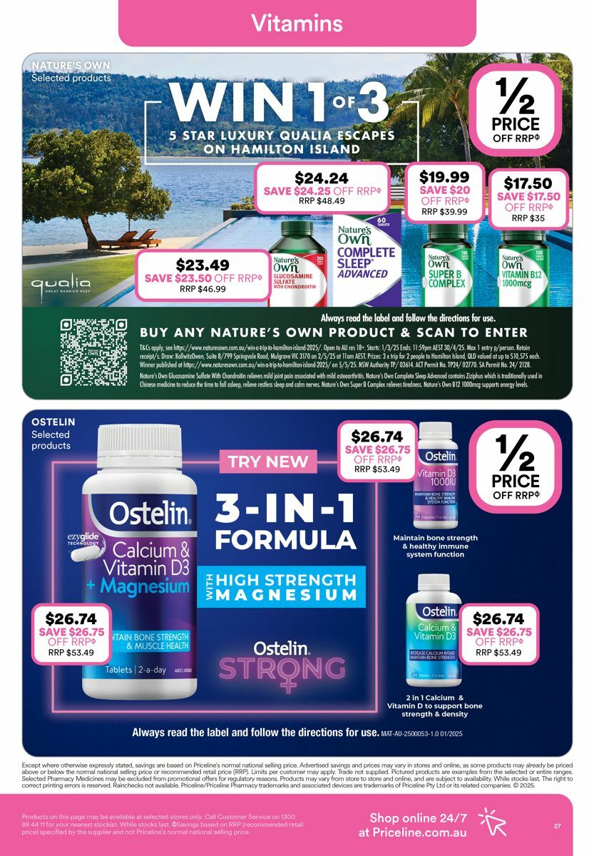 Priceline Pharmacy Catalogues from 20 March