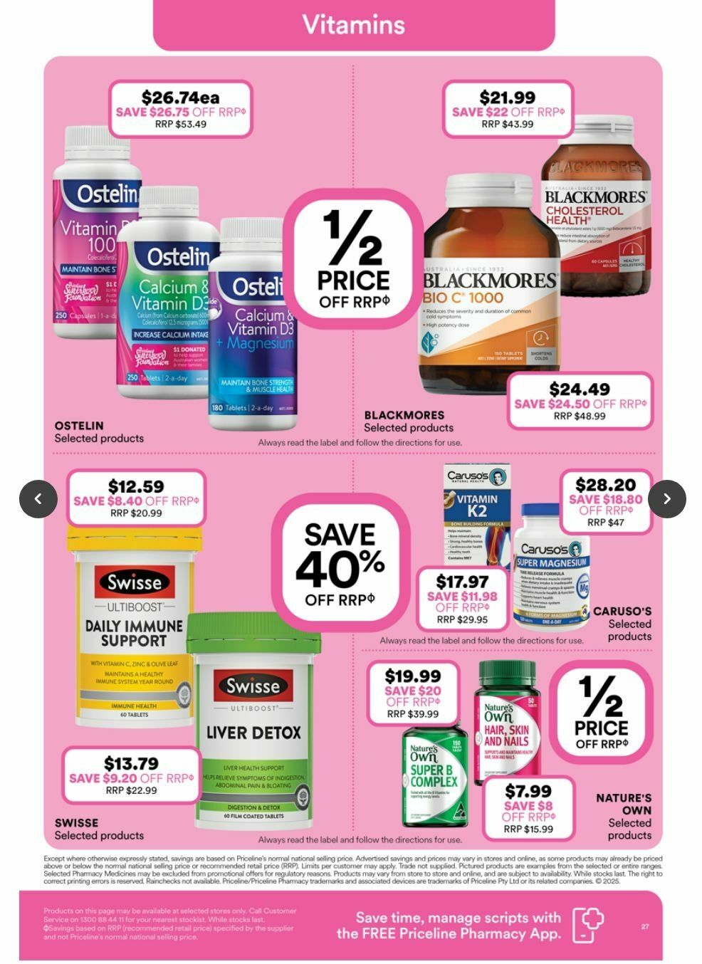 Priceline Pharmacy Catalogues from 8 April