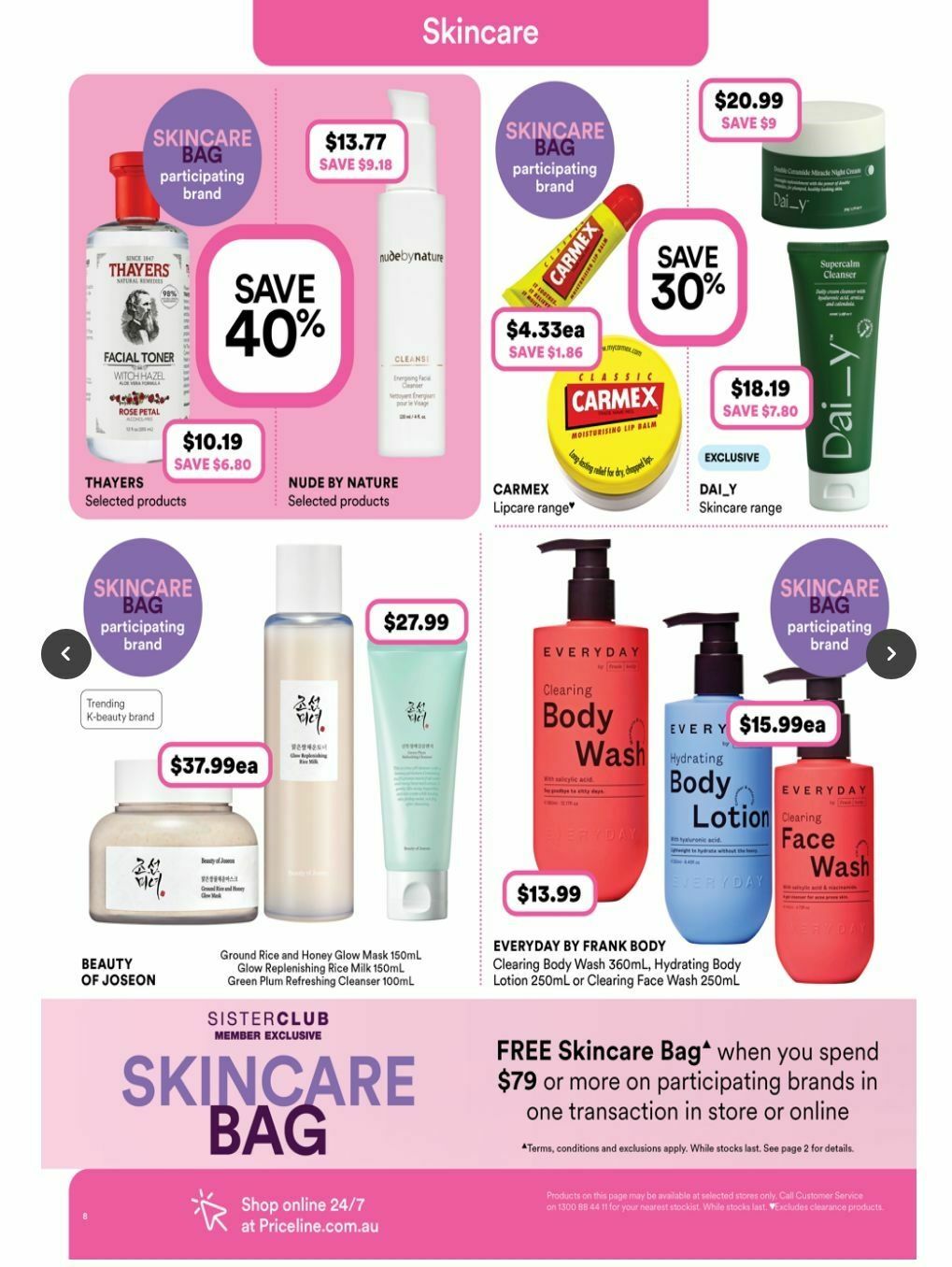 Priceline Pharmacy Catalogues from 8 April