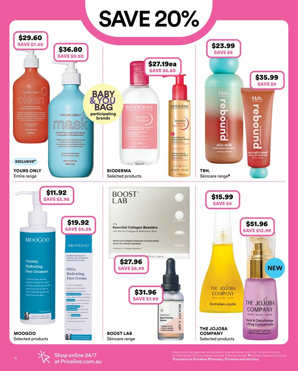 Priceline Pharmacy Catalogues from 8 May