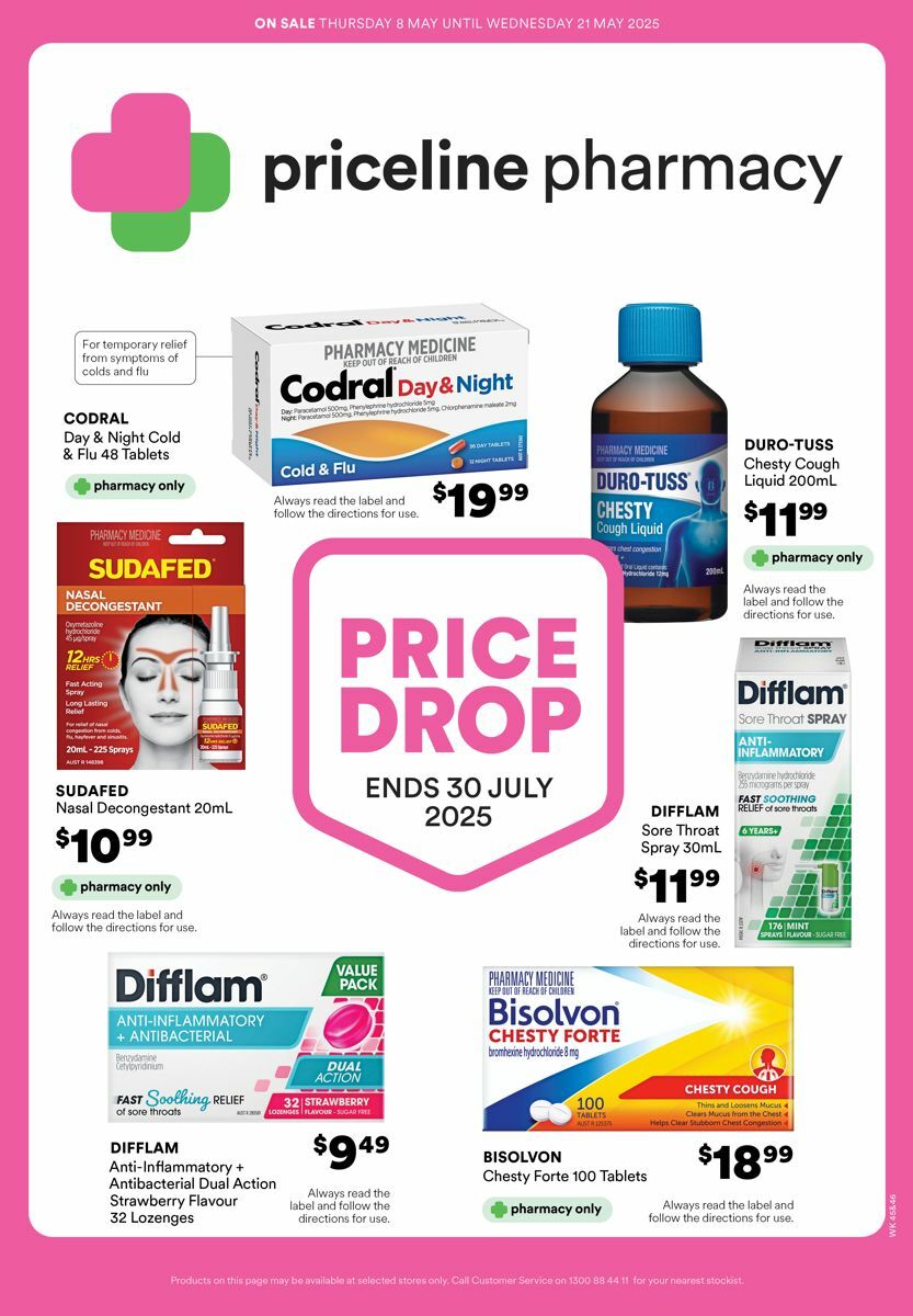 Priceline Pharmacy Catalogues from 8 May
