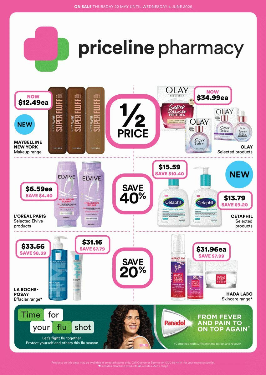 Priceline Pharmacy Catalogues from 22 May