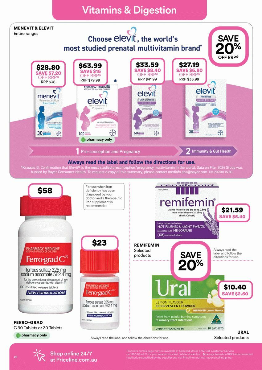 Priceline Pharmacy Catalogues from 22 May