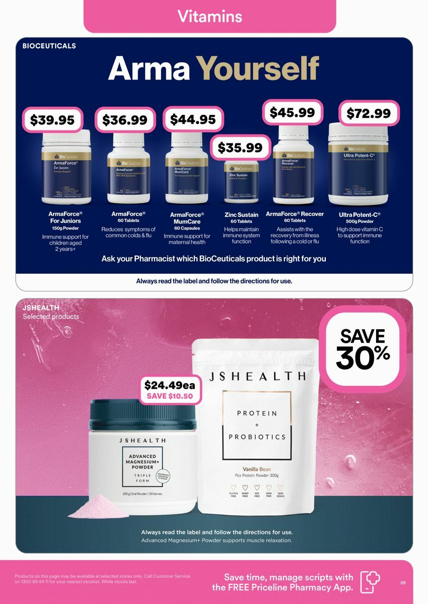 Priceline Pharmacy Catalogues from 22 May