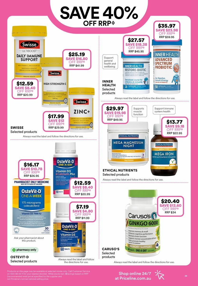 Priceline Pharmacy Catalogues from 5 June