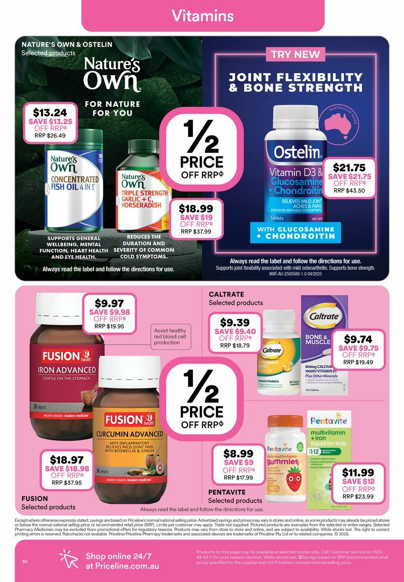 Priceline Pharmacy Catalogues from 5 June
