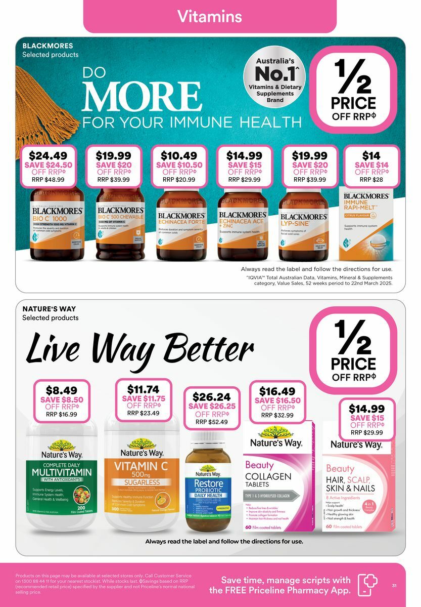 Priceline Pharmacy Catalogues from 5 June