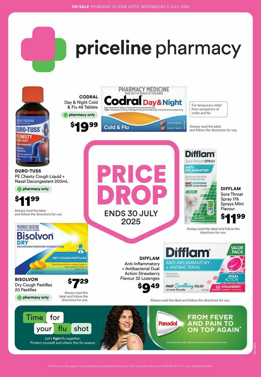 Priceline Pharmacy Catalogues from 19 June