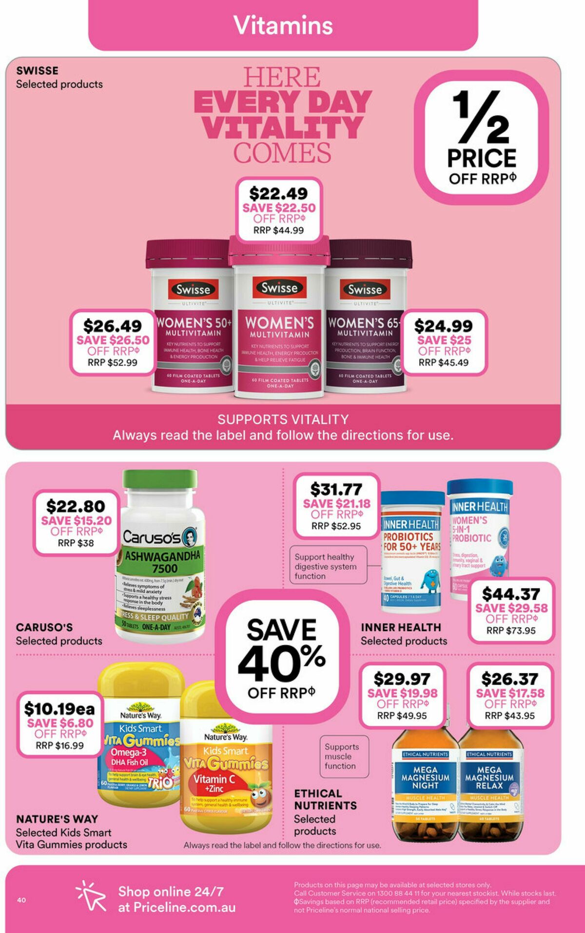 Priceline Pharmacy Catalogues from 3 July