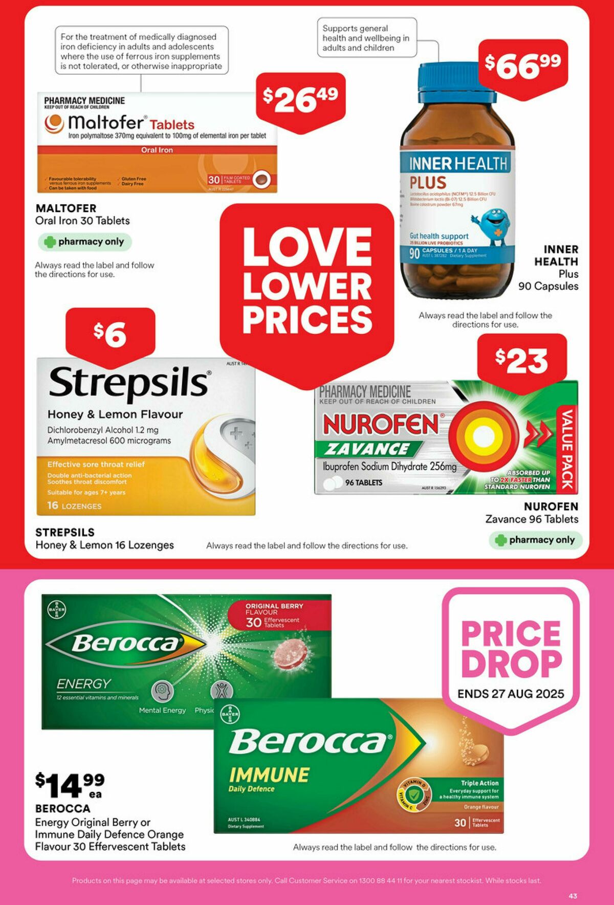Priceline Pharmacy Catalogues from 3 July