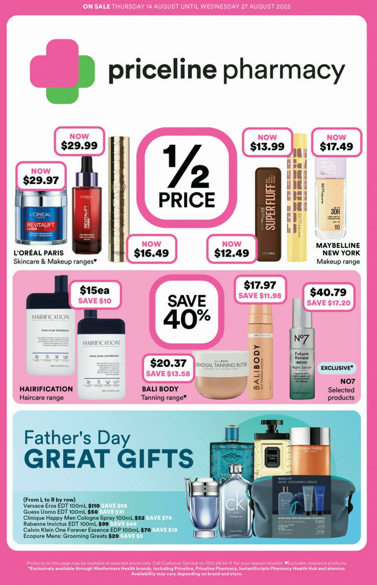 Priceline Pharmacy Catalogues from 14 August