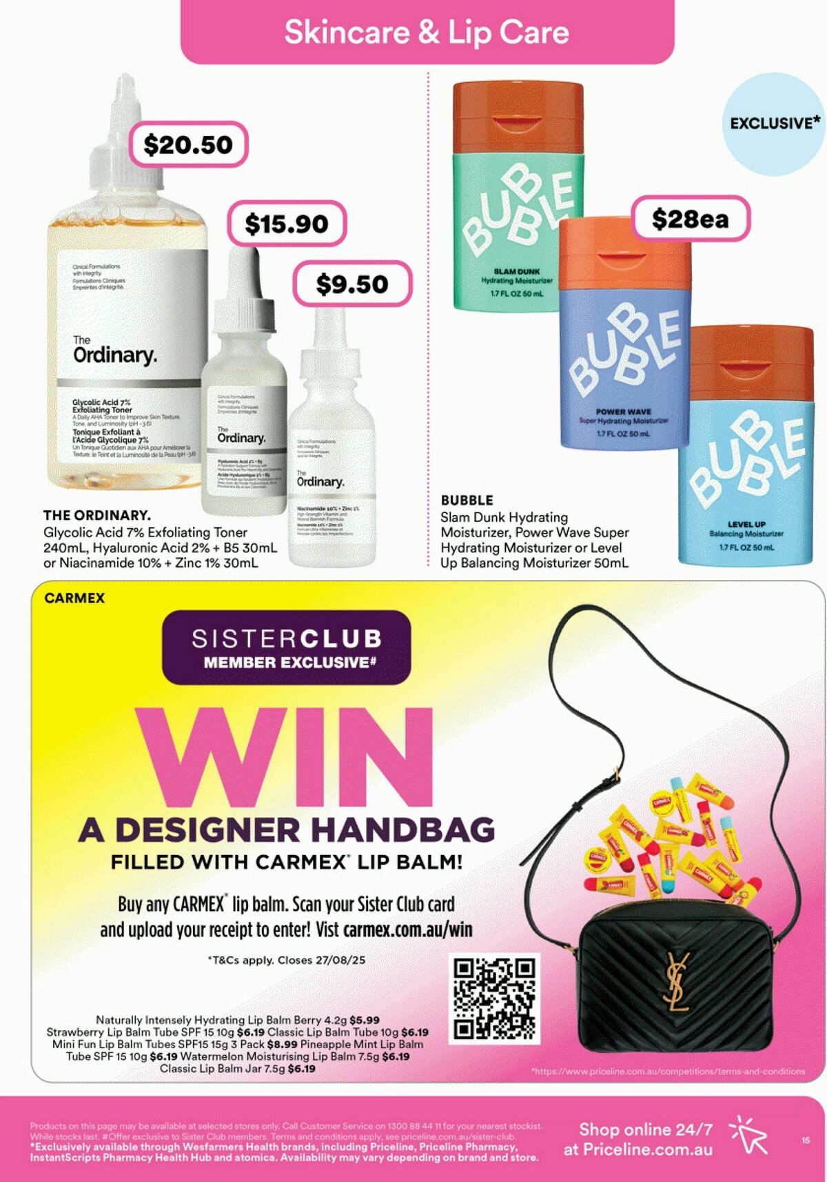 Priceline Pharmacy Catalogues from 14 August