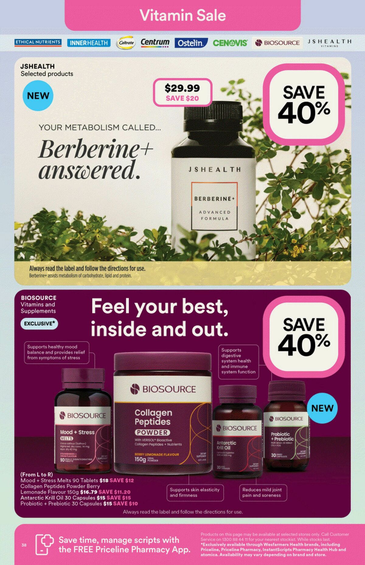 Priceline Pharmacy Catalogues from 14 August