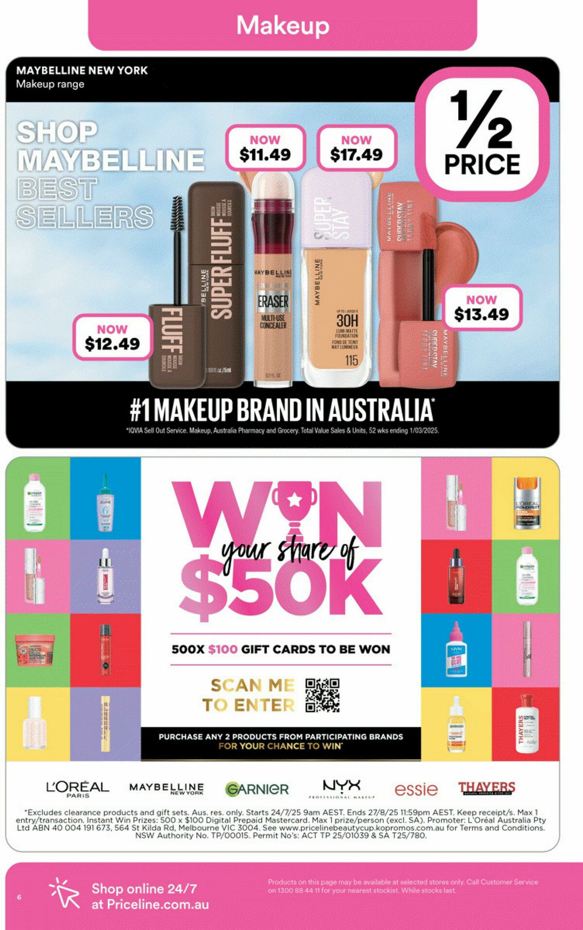 Priceline Pharmacy Catalogues from 14 August