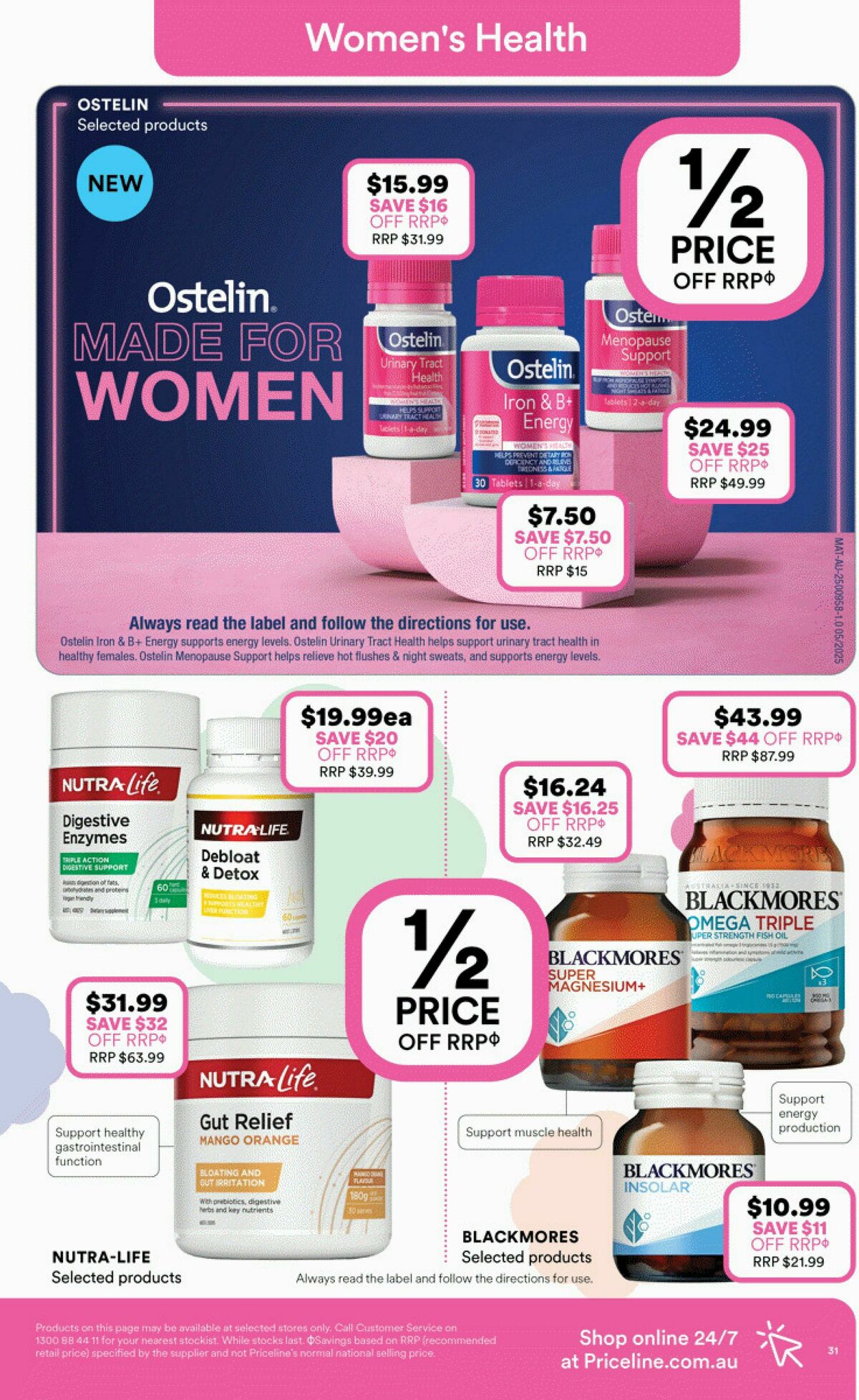 Priceline Pharmacy Catalogues from 28 August