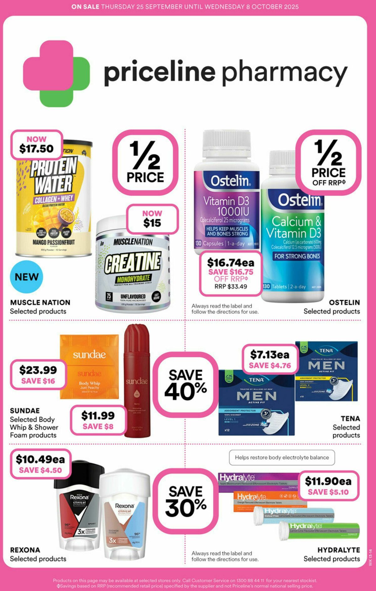 Priceline Pharmacy Catalogues from 25 September