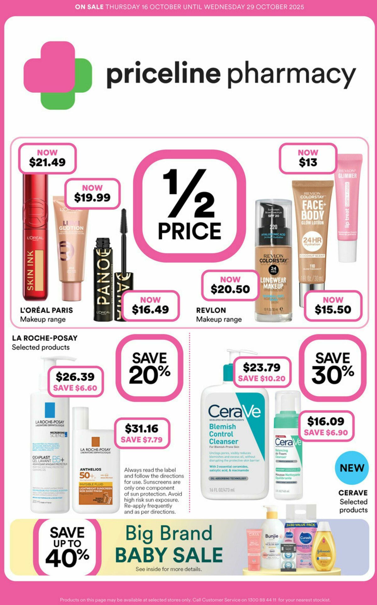 Priceline Pharmacy Catalogues from 16 October