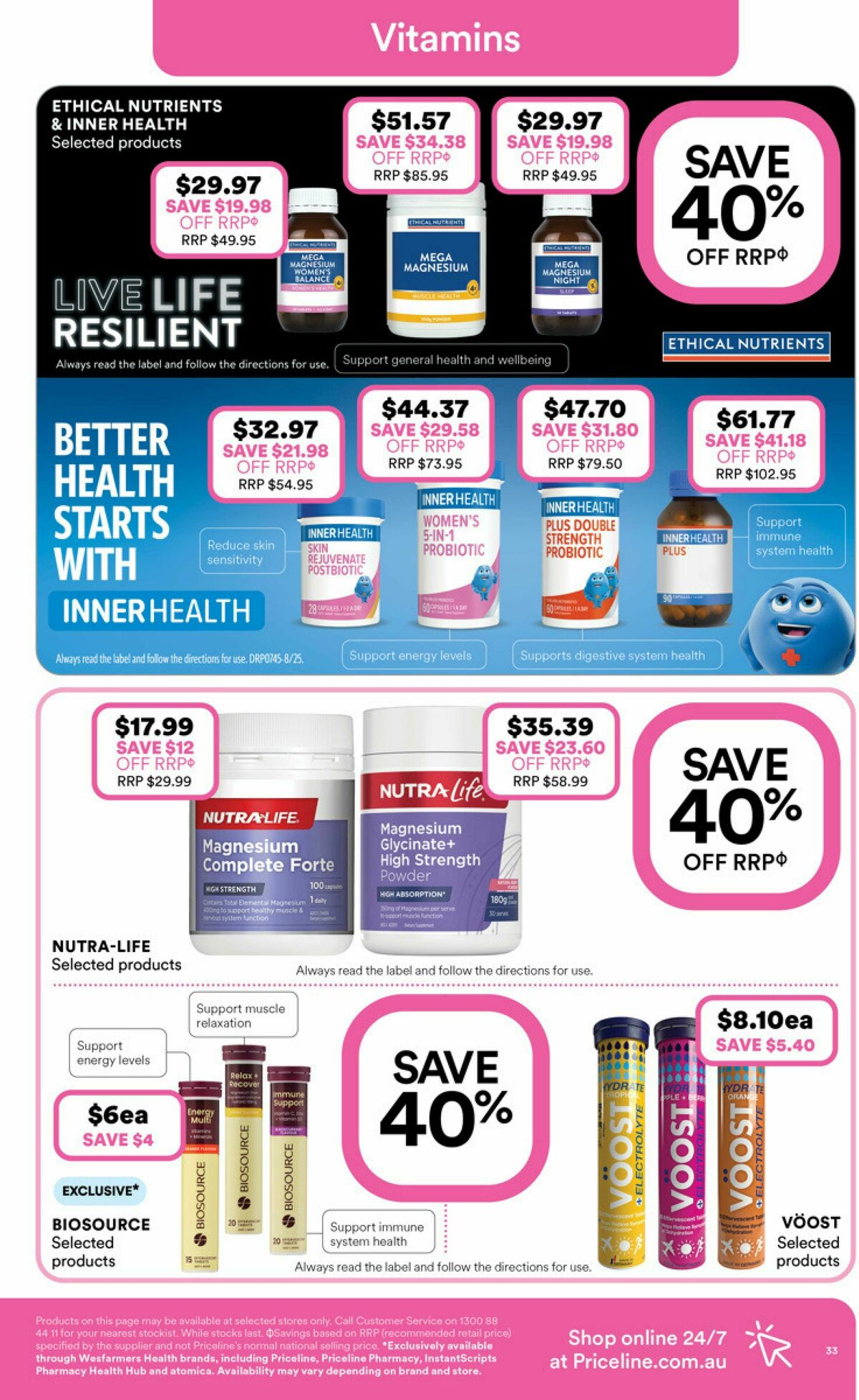 Priceline Pharmacy Catalogues from 16 October