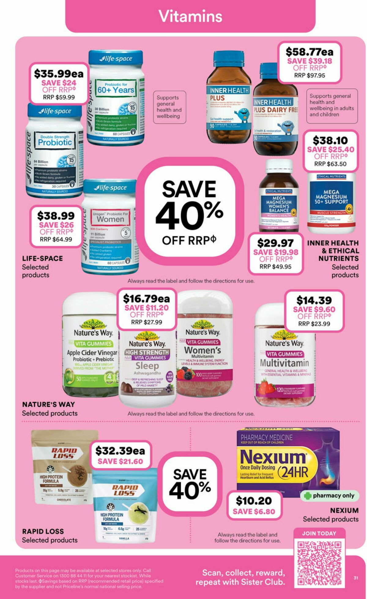 Priceline Pharmacy Catalogues from 30 October