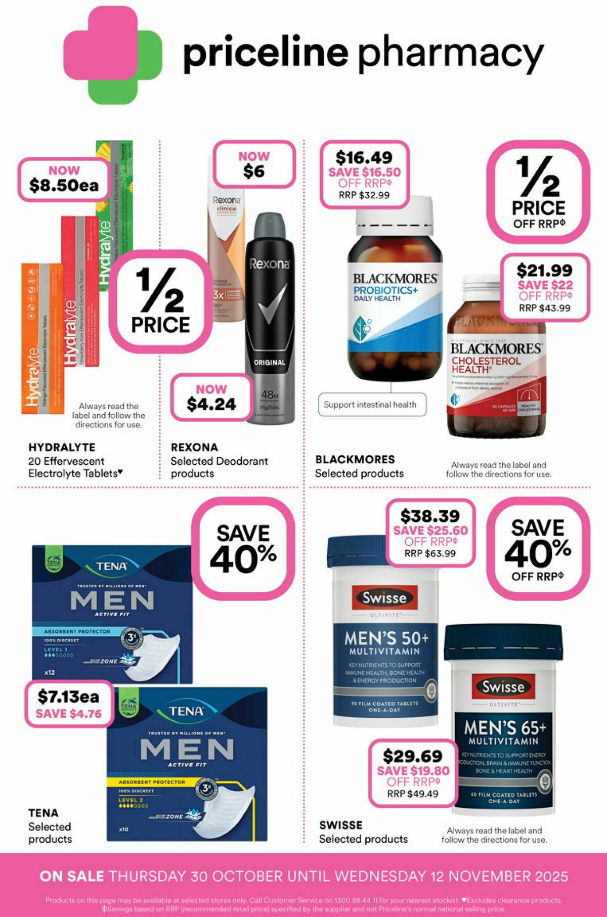 Priceline Pharmacy Catalogues from 30 October