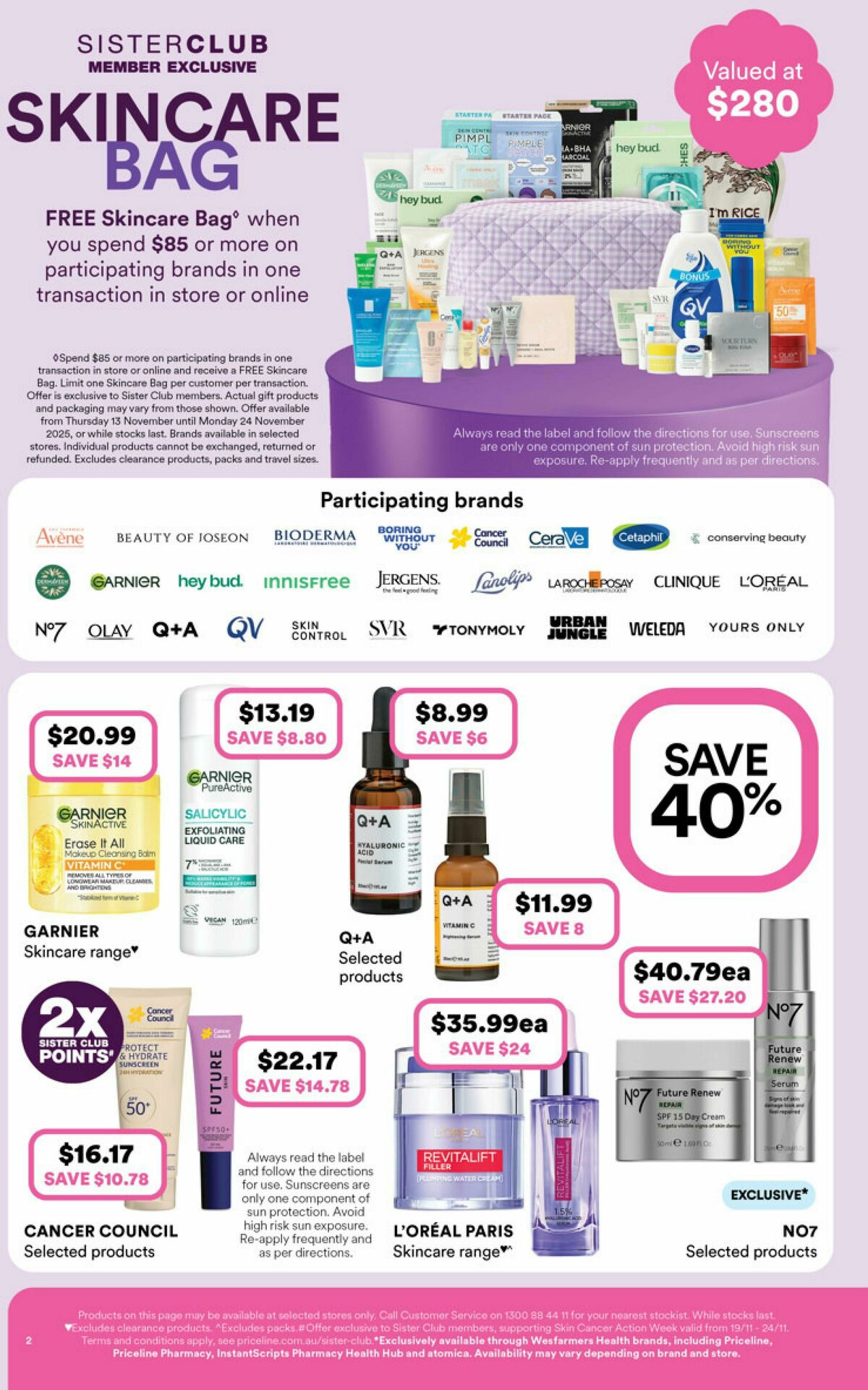 Priceline Pharmacy Catalogues from 13 November