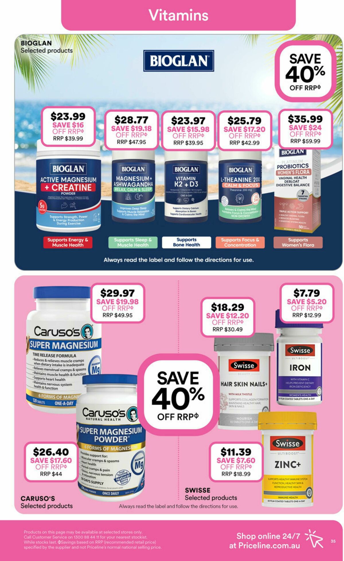 Priceline Pharmacy Catalogues from 13 November