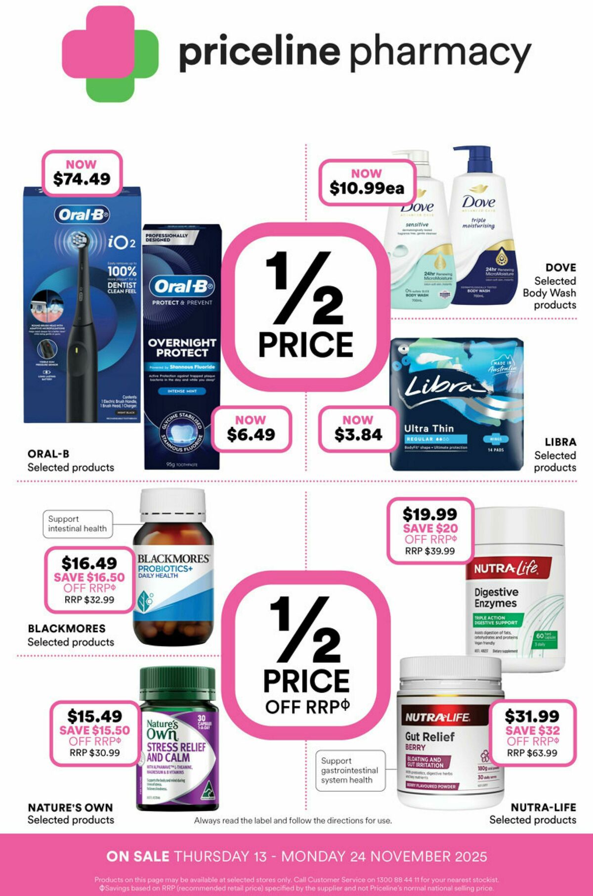 Priceline Pharmacy Catalogues from 13 November