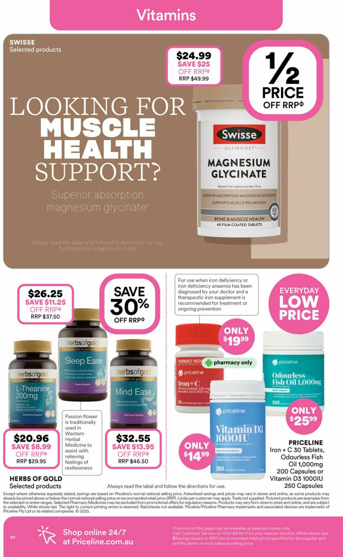 Priceline Pharmacy Catalogues from 2 December