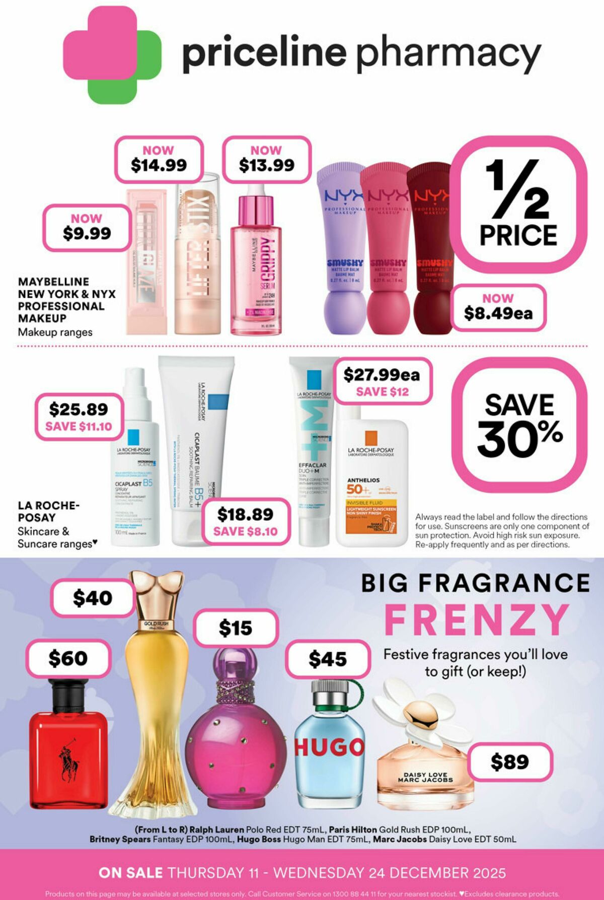 Priceline Pharmacy Catalogues from 11 December