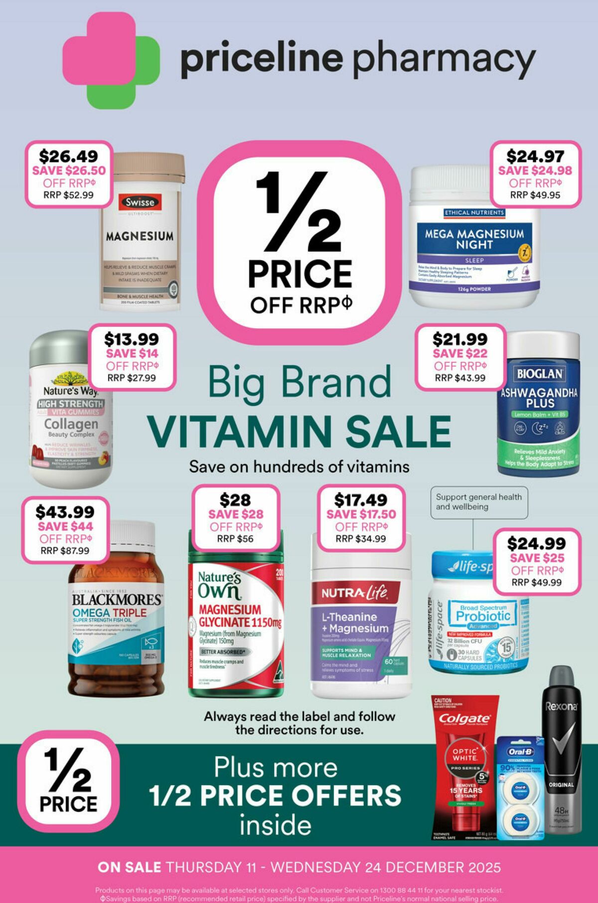Priceline Pharmacy Catalogues from 11 December