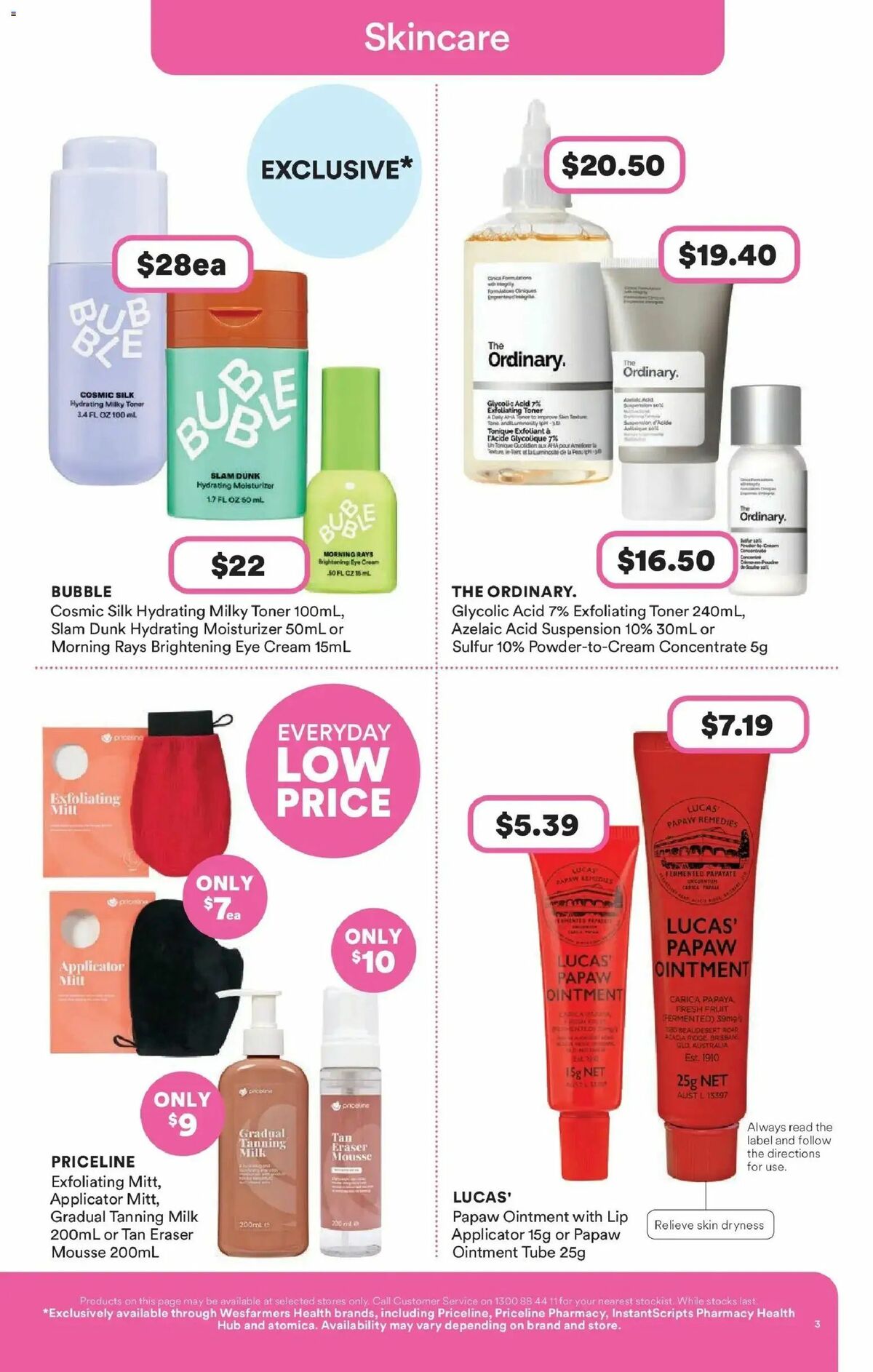 Priceline Pharmacy Catalogues from 25 December