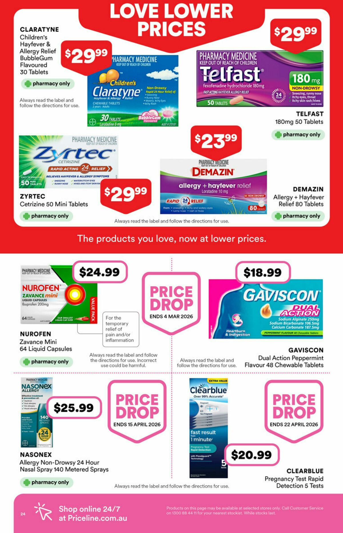 Priceline Pharmacy Catalogues from 22 January