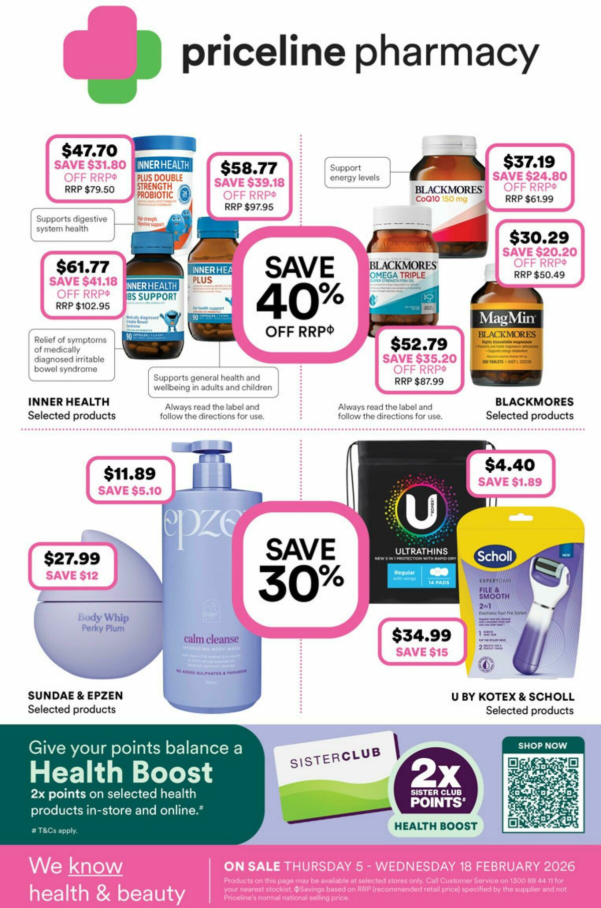 Priceline Pharmacy Catalogues from 5 February