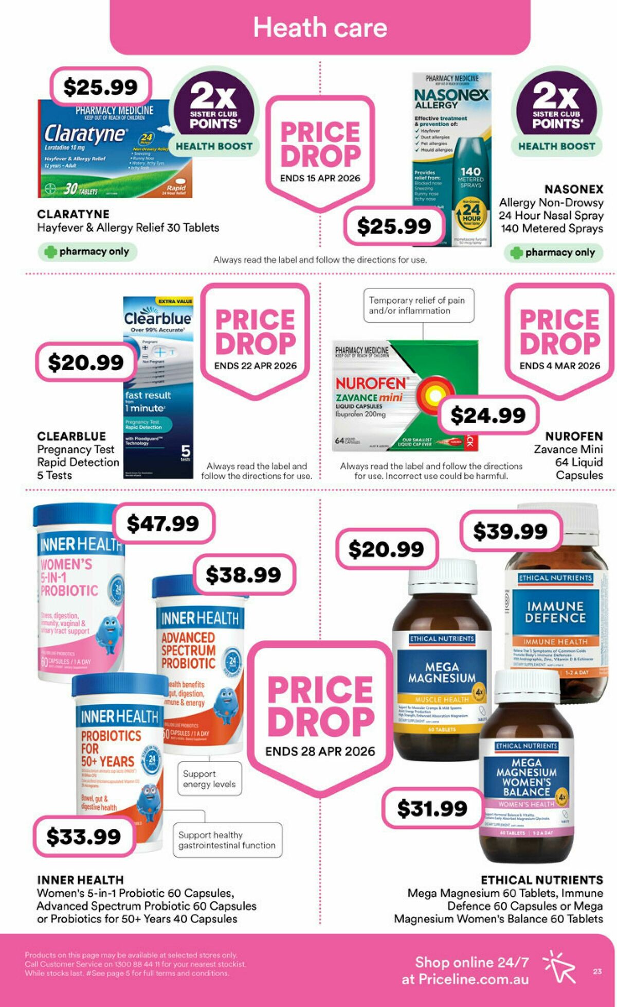 Priceline Pharmacy Catalogues from 19 February