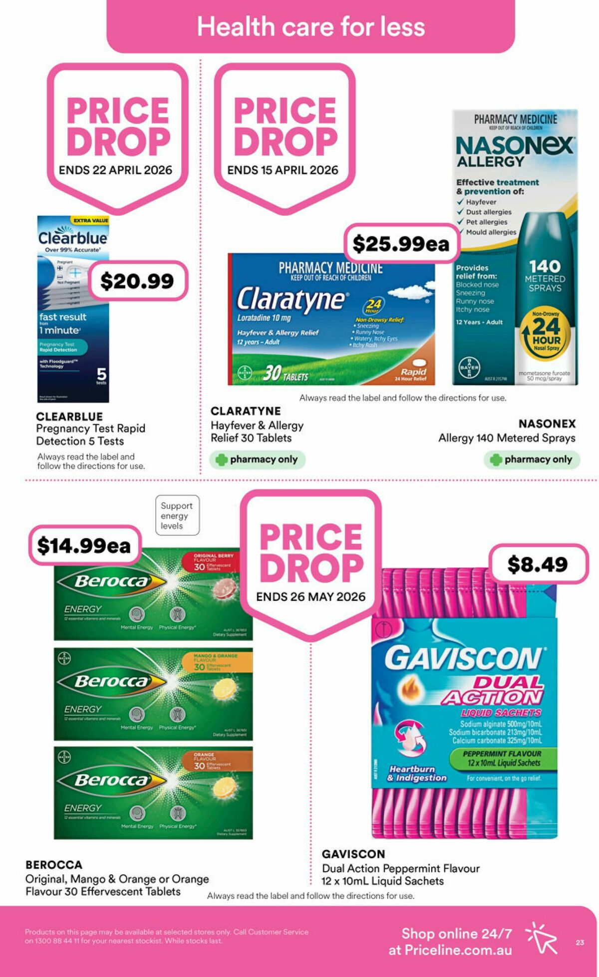 Priceline Pharmacy Catalogues from 5 March