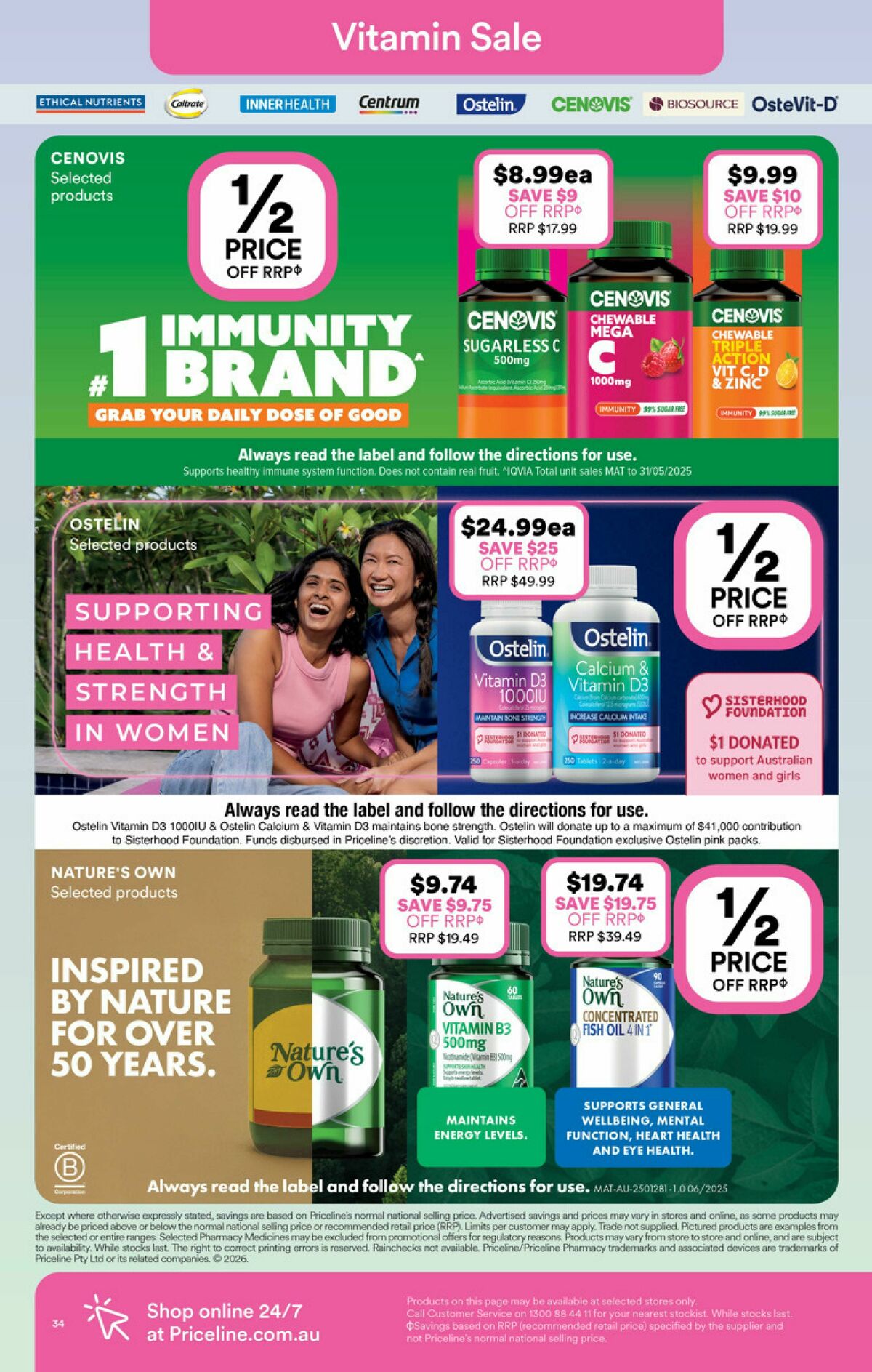 Priceline Pharmacy Catalogues from 26 March