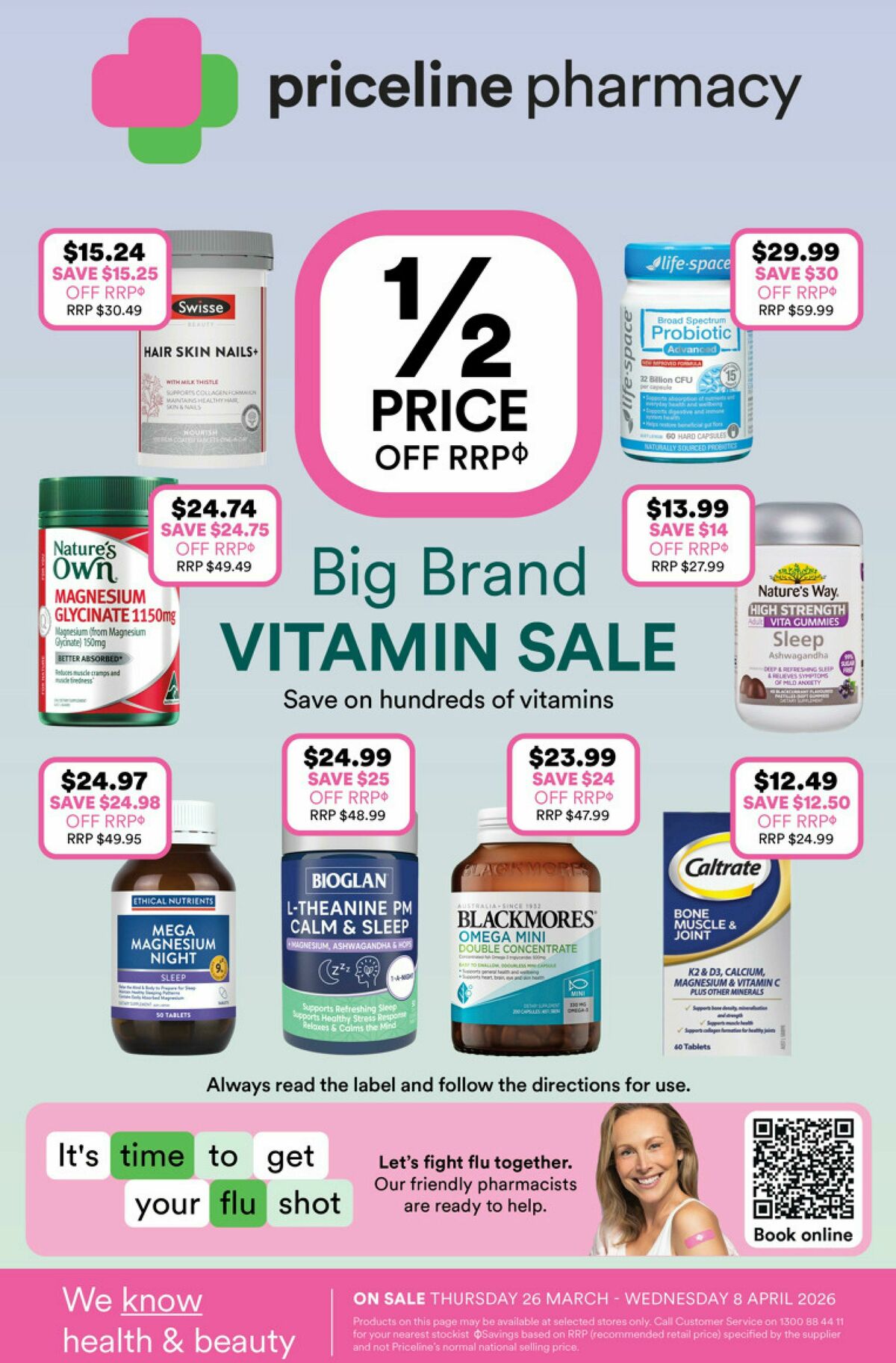 Priceline Pharmacy Catalogues from 26 March