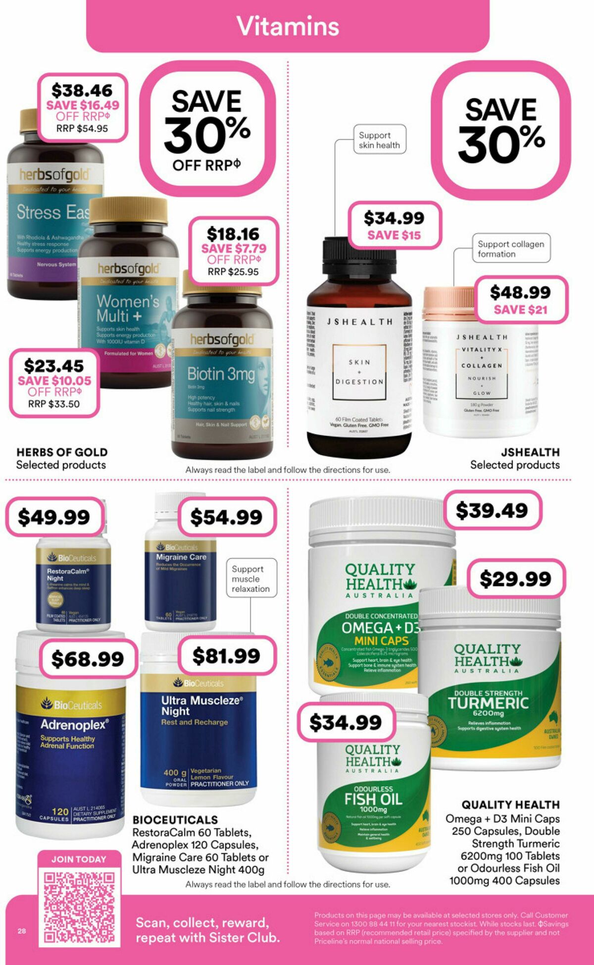 Priceline Pharmacy Catalogues from 9 April