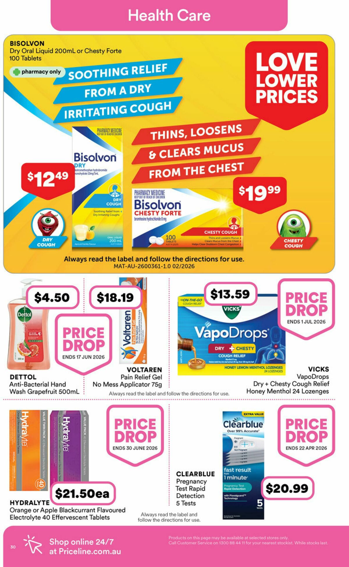 Priceline Pharmacy Catalogues from 9 April