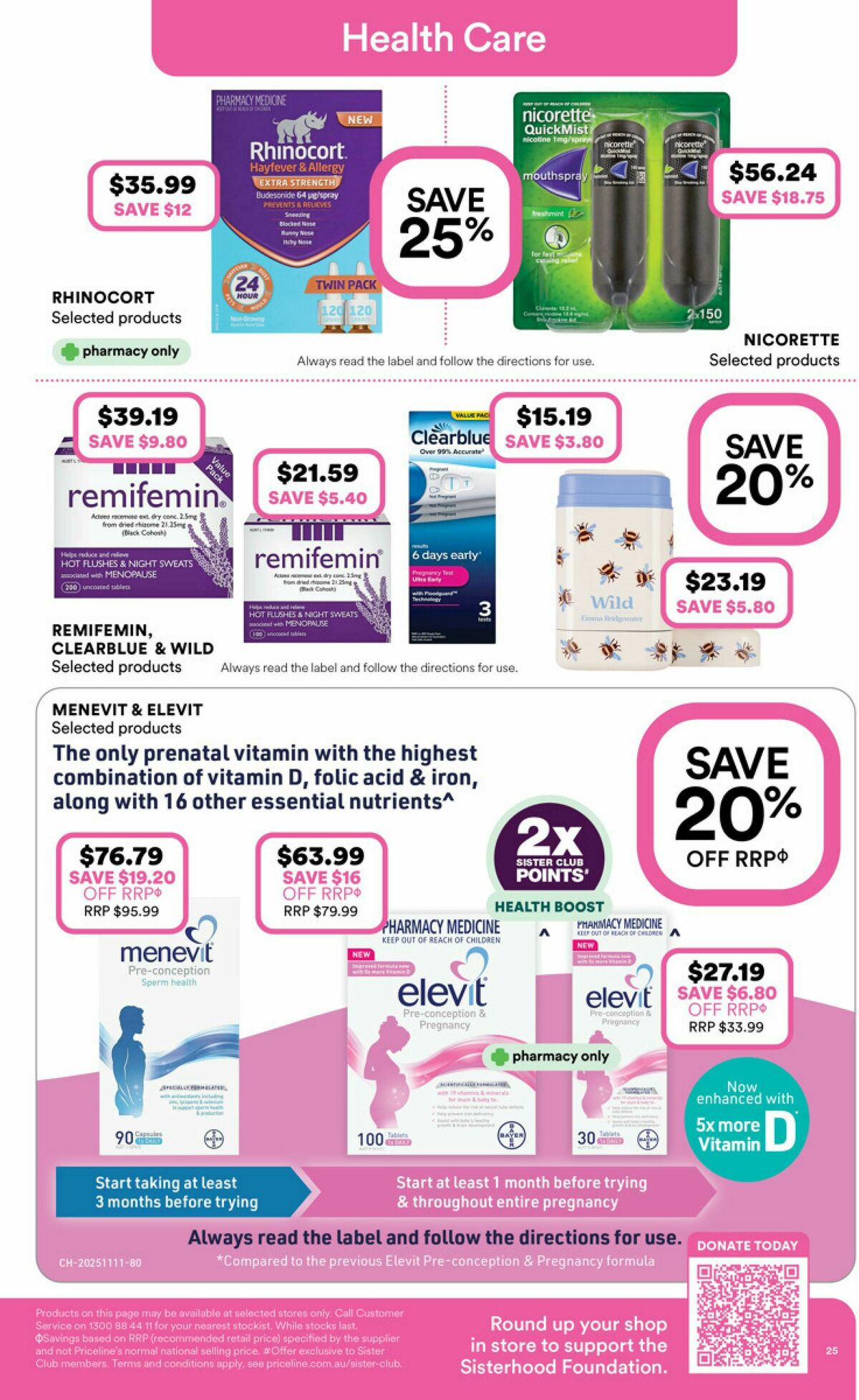 Priceline Pharmacy Catalogues from 23 April
