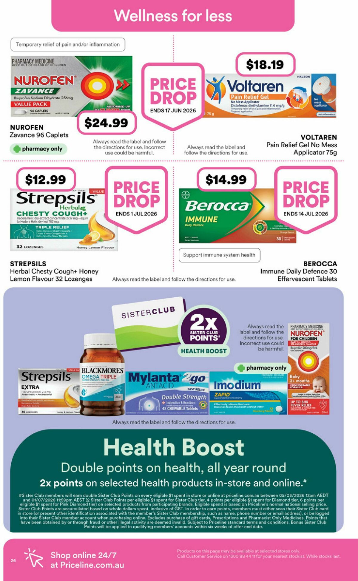 Priceline Pharmacy Catalogues from 23 April