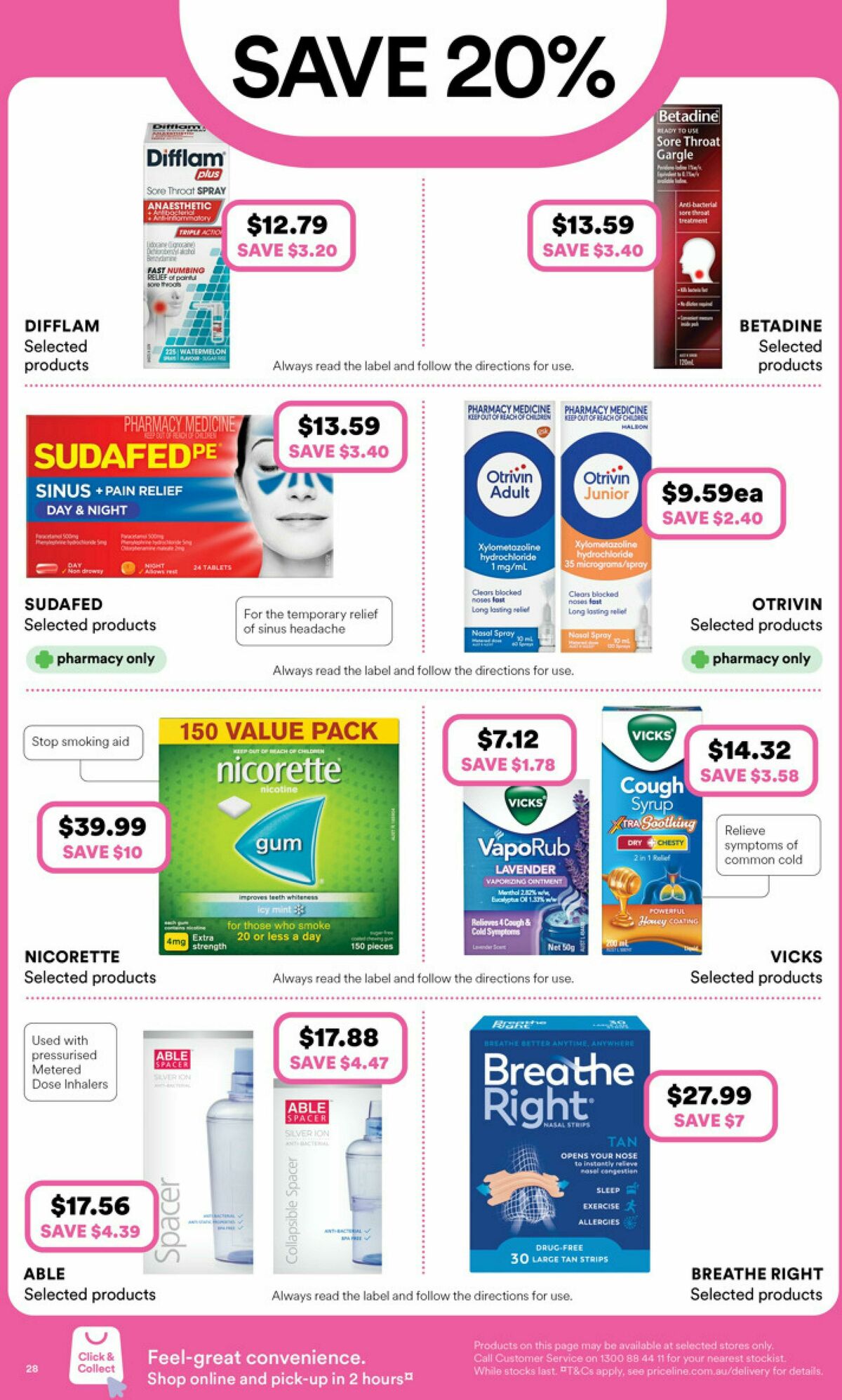 Priceline Pharmacy Catalogues from 23 April