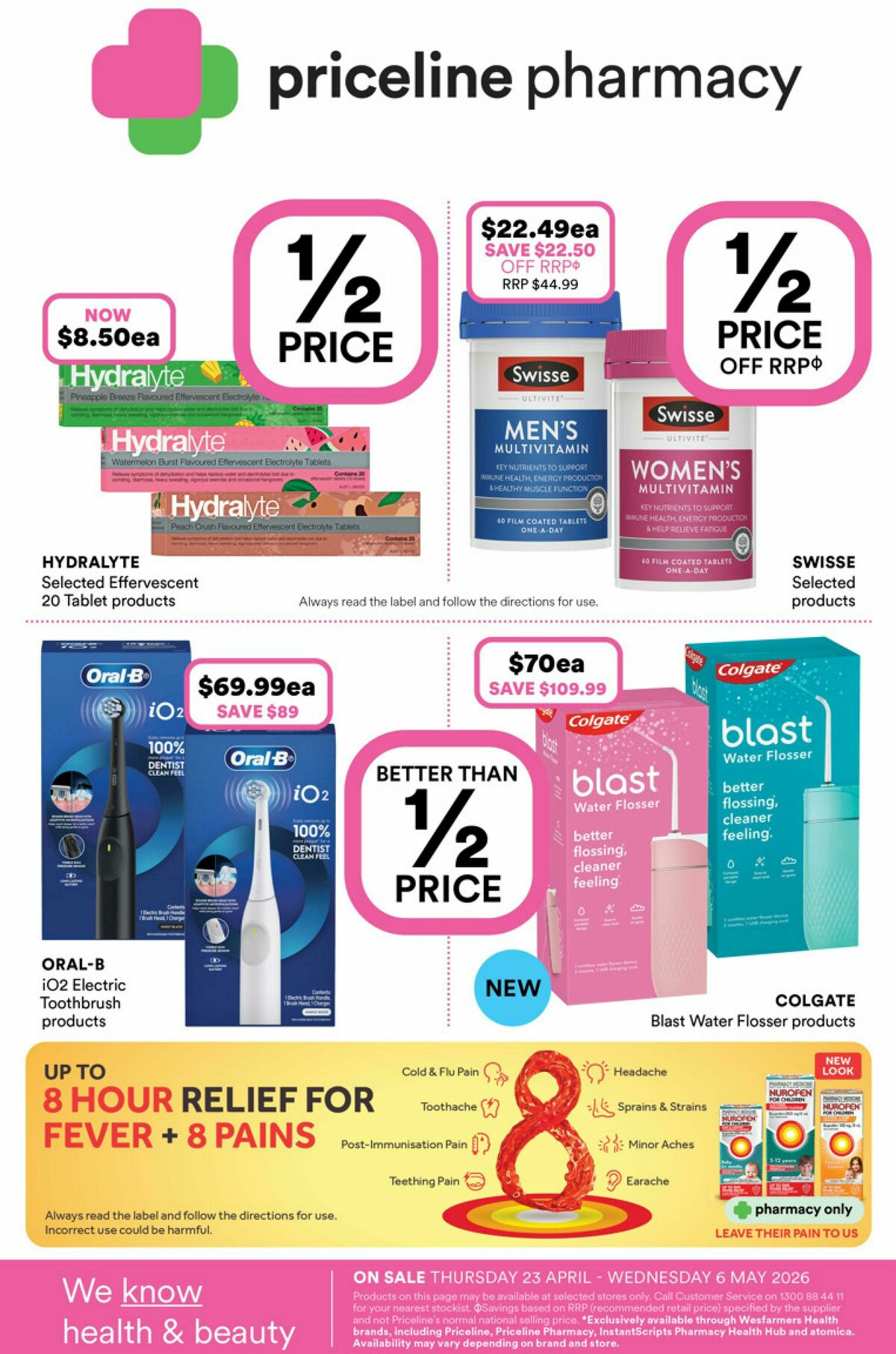 Priceline Pharmacy Catalogues from 23 April