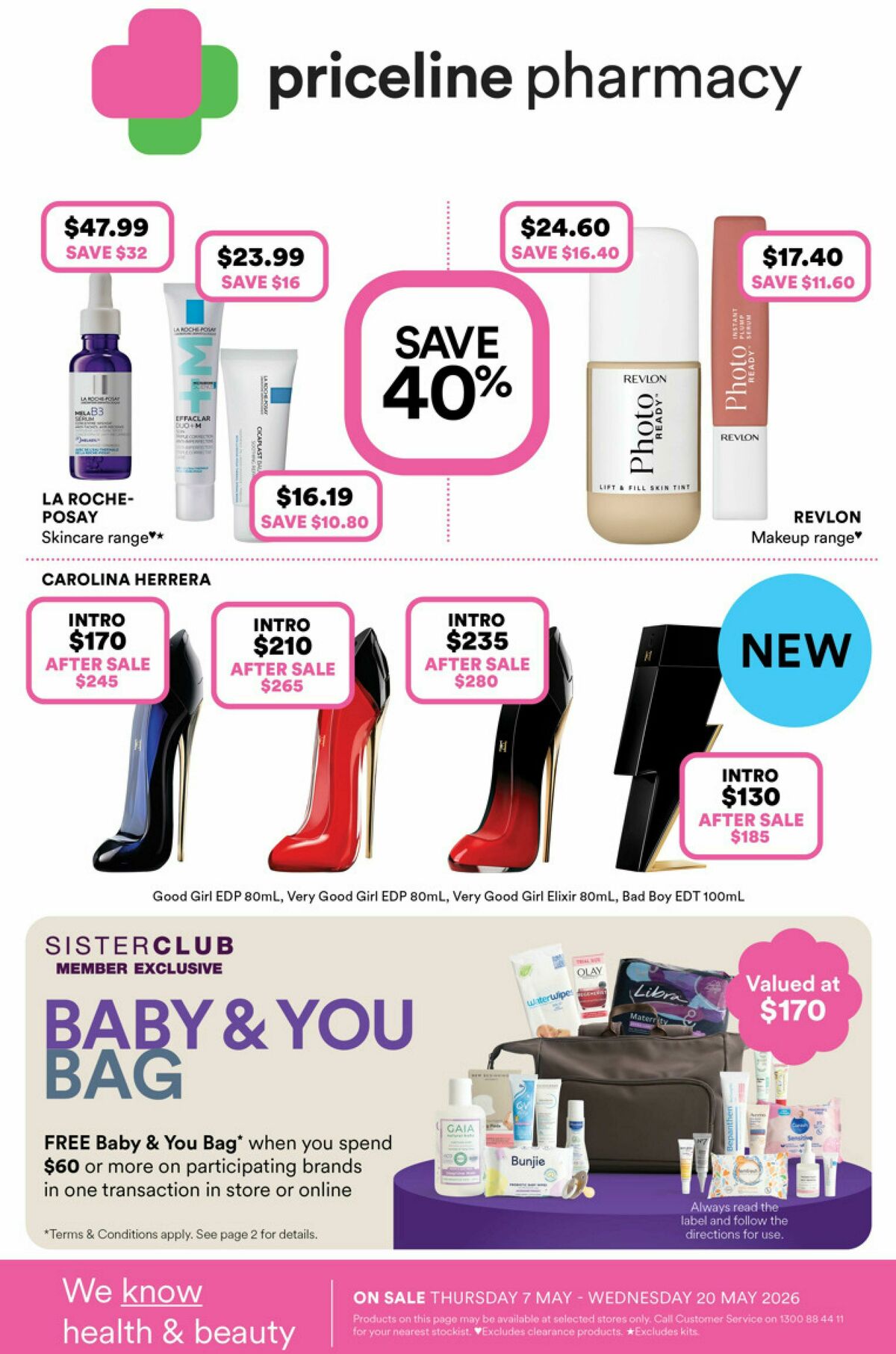 Priceline Pharmacy Catalogues from 7 May