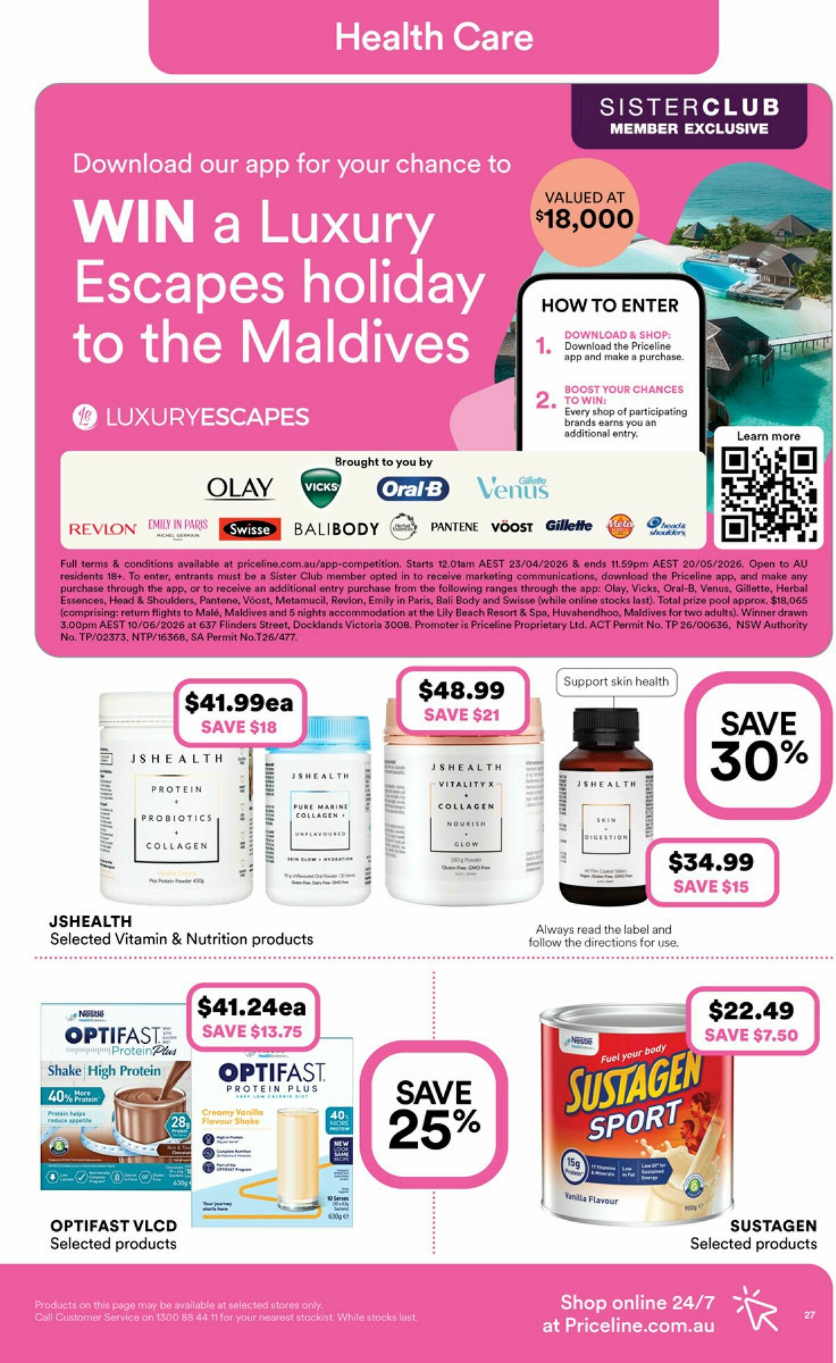 Priceline Pharmacy Catalogues from 7 May