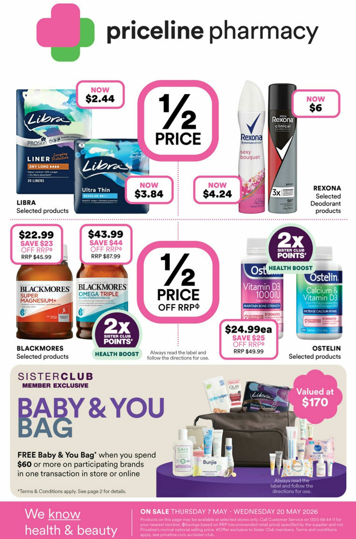 Priceline Pharmacy Catalogues from 7 May