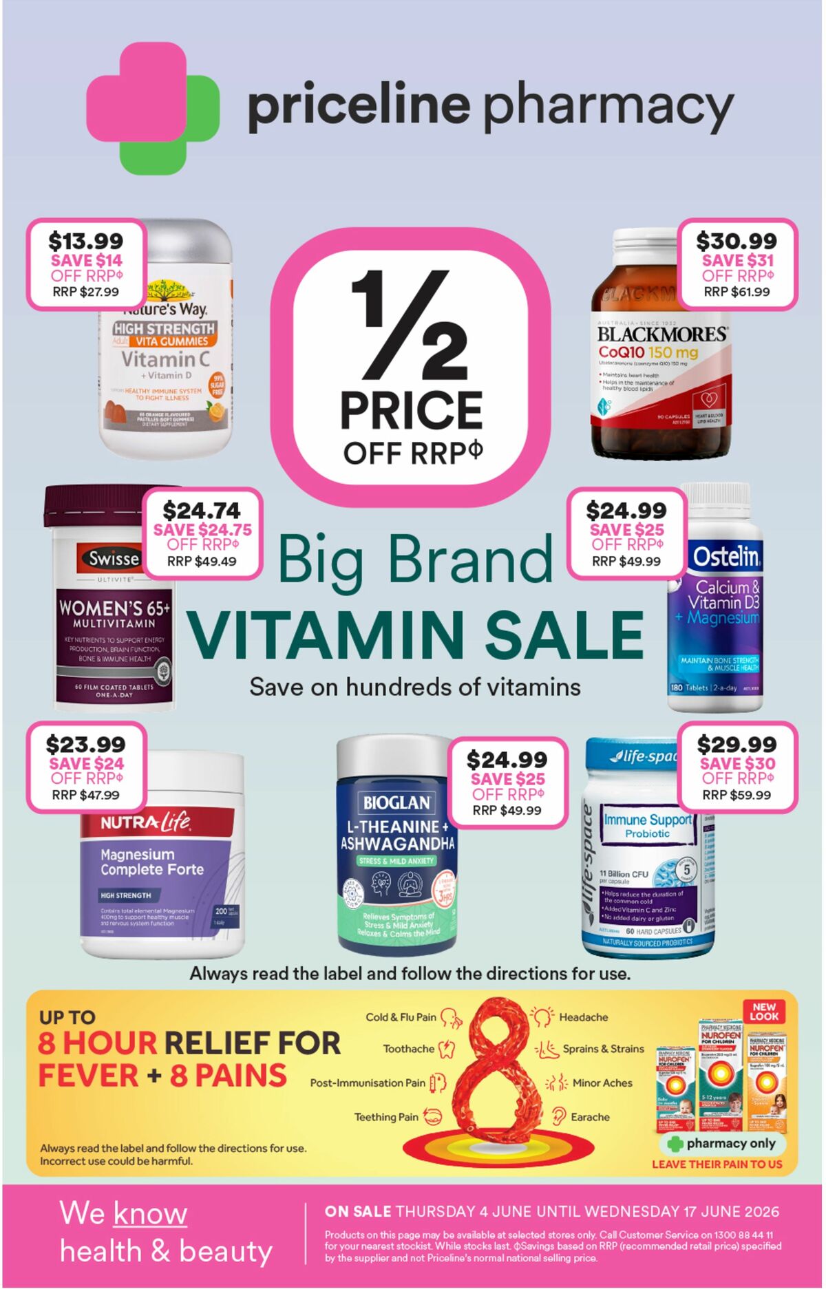 Priceline Pharmacy Catalogues from 4 June