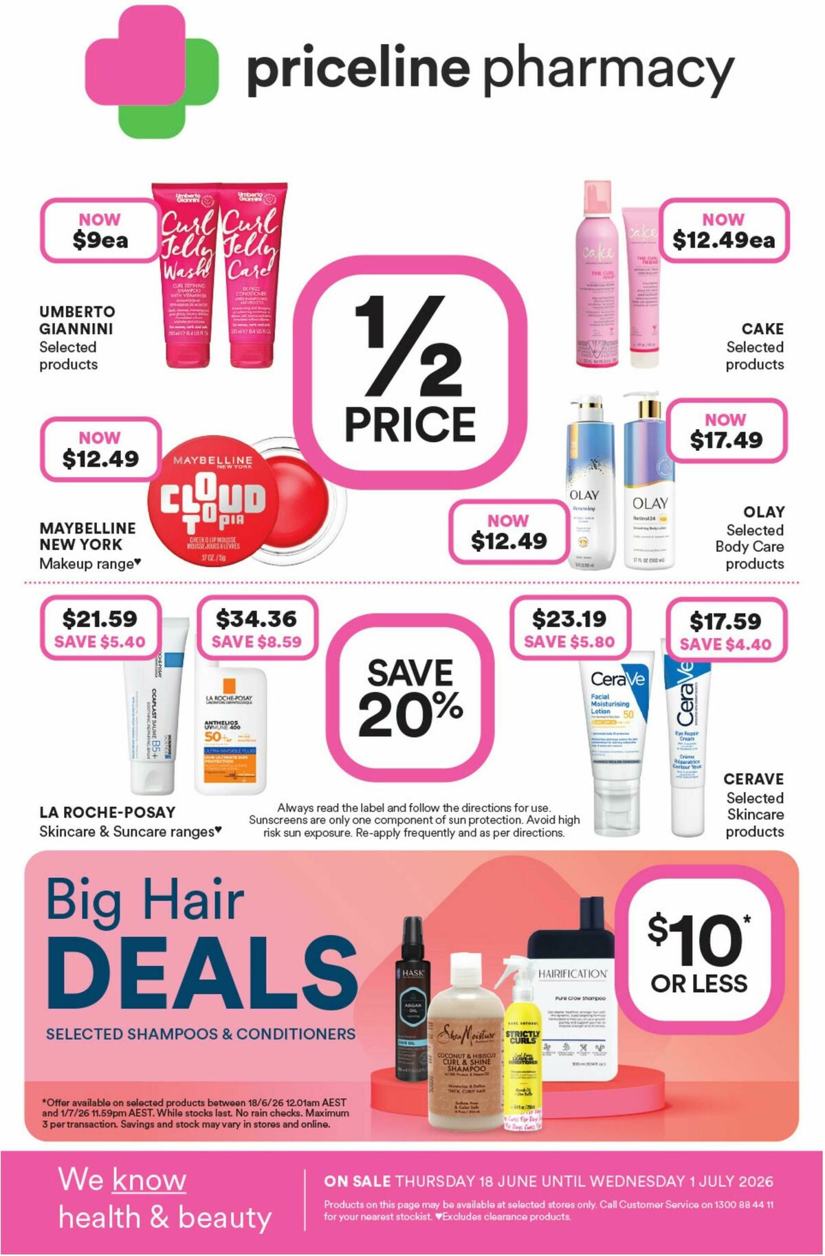 Priceline Pharmacy Catalogues from 18 June