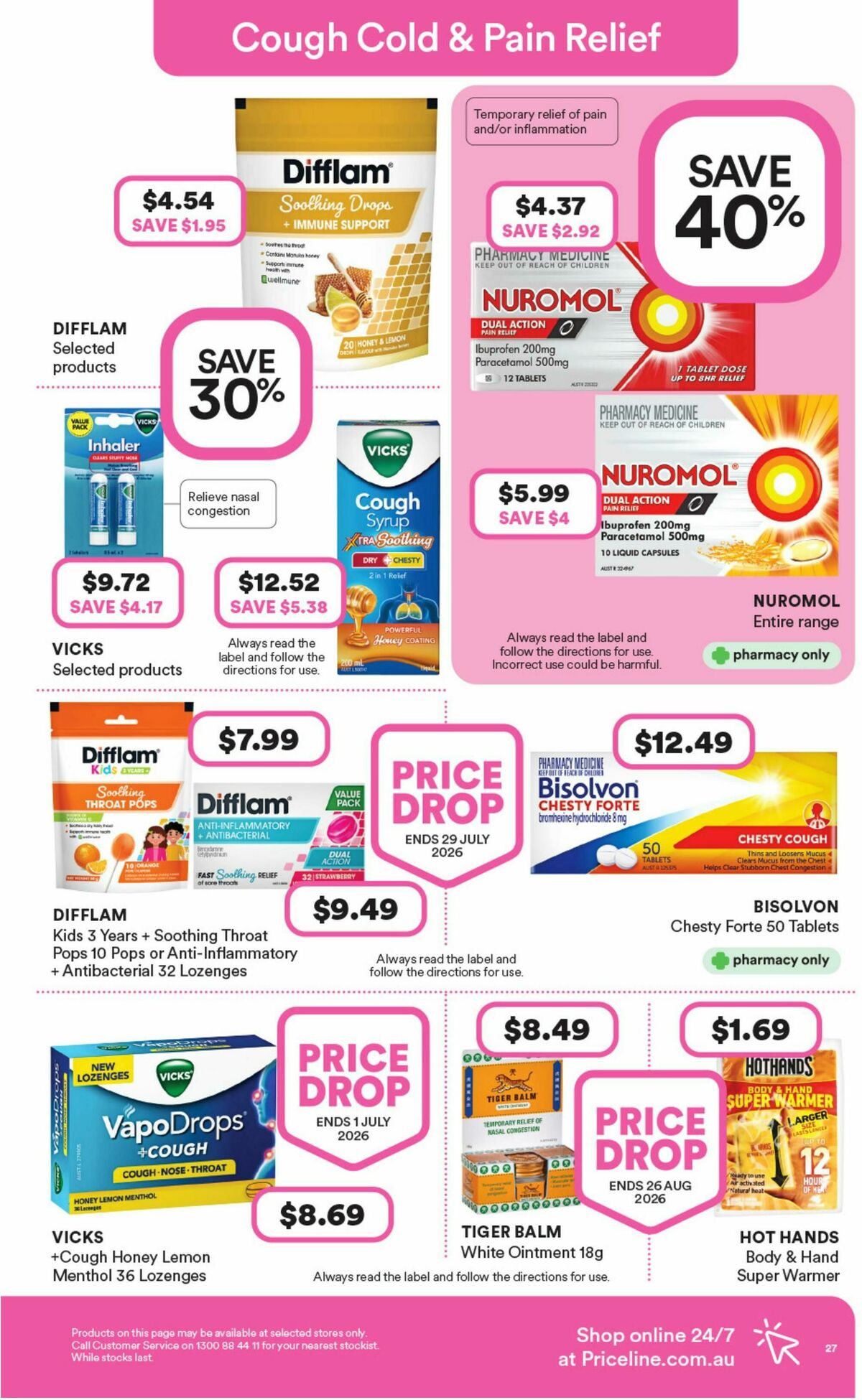 Priceline Pharmacy Catalogues from 18 June